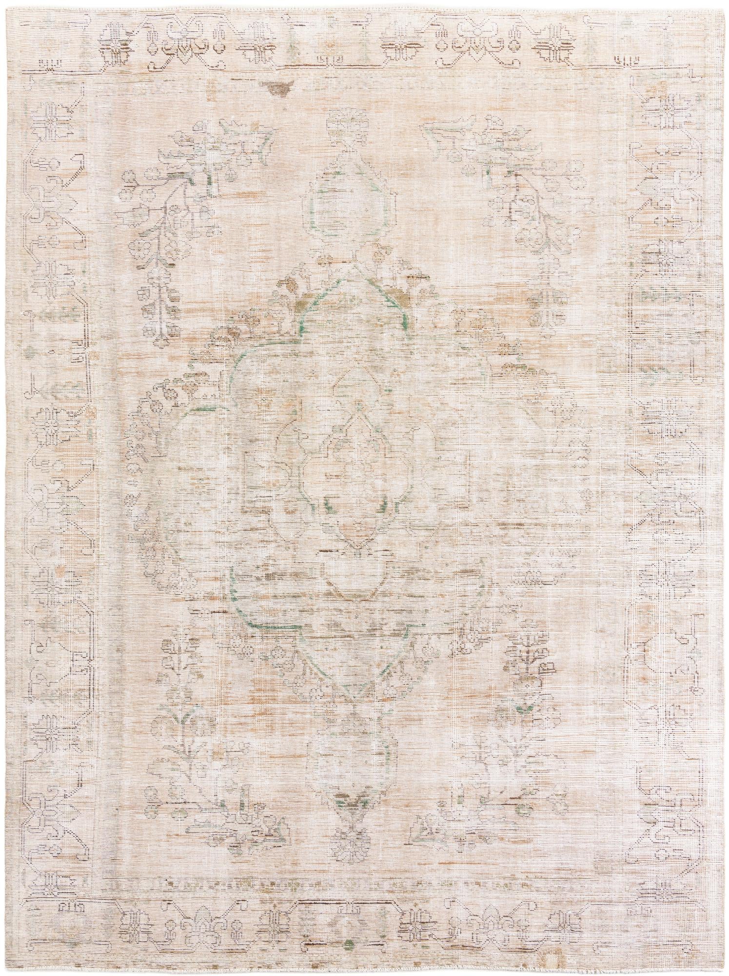 9' 1 x 12' 1 Hand Knotted Ultra Vintage Persian Wool Rug