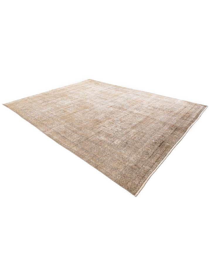 9' 7 x 12' 5 Hand Knotted Ultra Vintage Persian Wool Rug