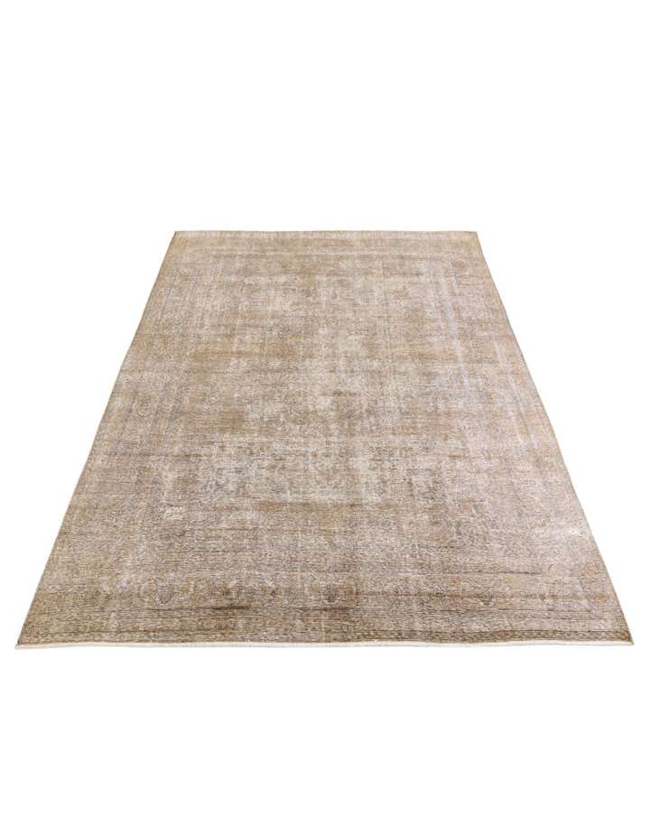 9' 7 x 12' 5 Hand Knotted Ultra Vintage Persian Wool Rug