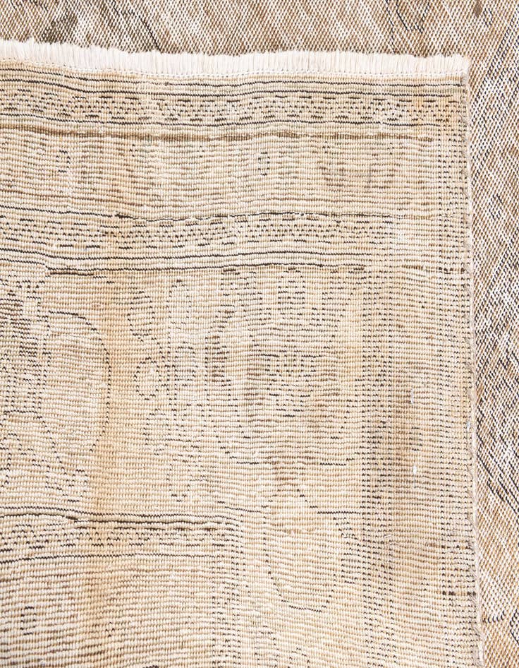 Detail image of 9' 7 x 12' 5  Hand Knotted Ultra Vintage Persian Wool Rug