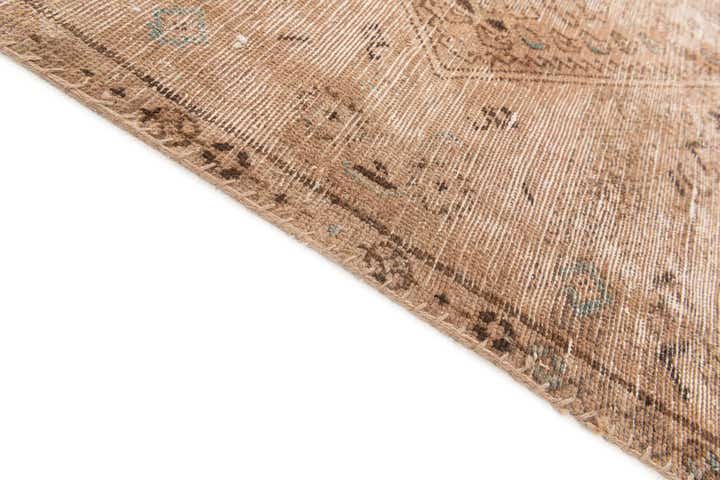 4' 7 x 8' 8 Hand Knotted Ultra Vintage Persian Wool Rug