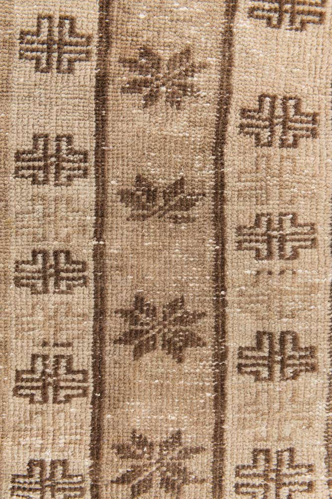 3' 10 x 6' 5 Hand Knotted Ultra Vintage Persian Wool Rug