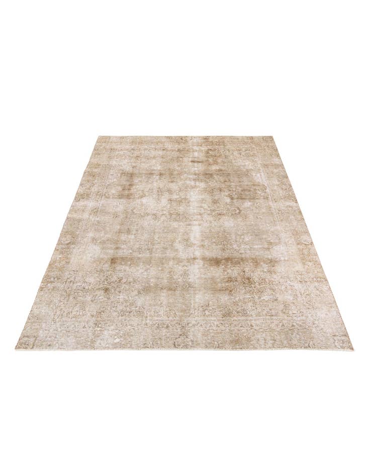 Detail image of 8' 7 x 11' 5  Hand Knotted Ultra Vintage Persian Wool Rug