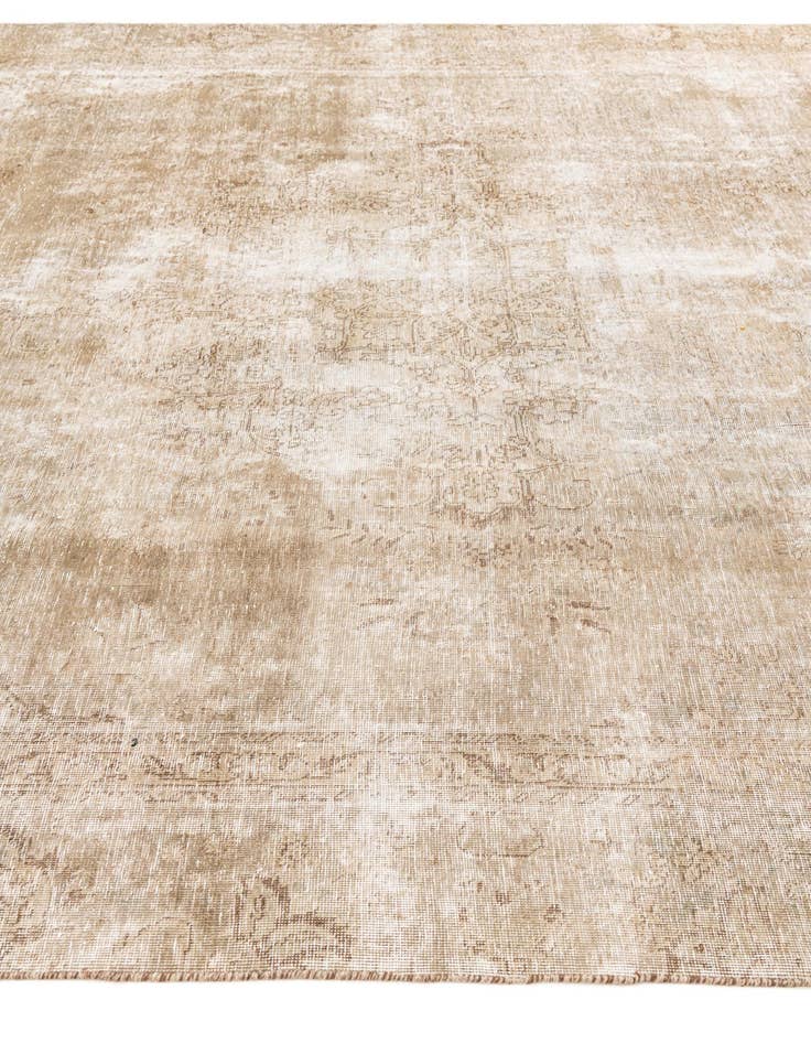 Detail image of 8' 7 x 11' 5  Hand Knotted Ultra Vintage Persian Wool Rug