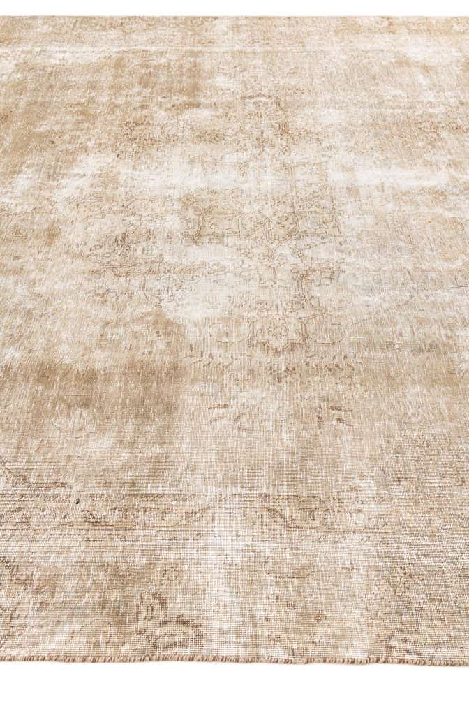 8' 7 x 11' 5 Hand Knotted Ultra Vintage Persian Wool Rug