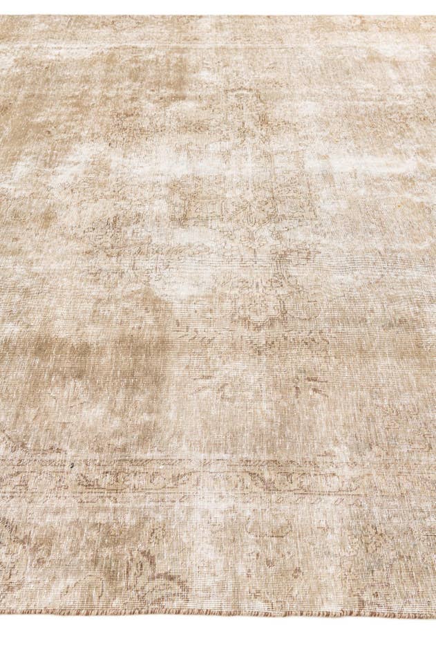 Detail image of 8' 7 x 11' 5 Hand Knotted Ultra Vintage Persian Wool Rug