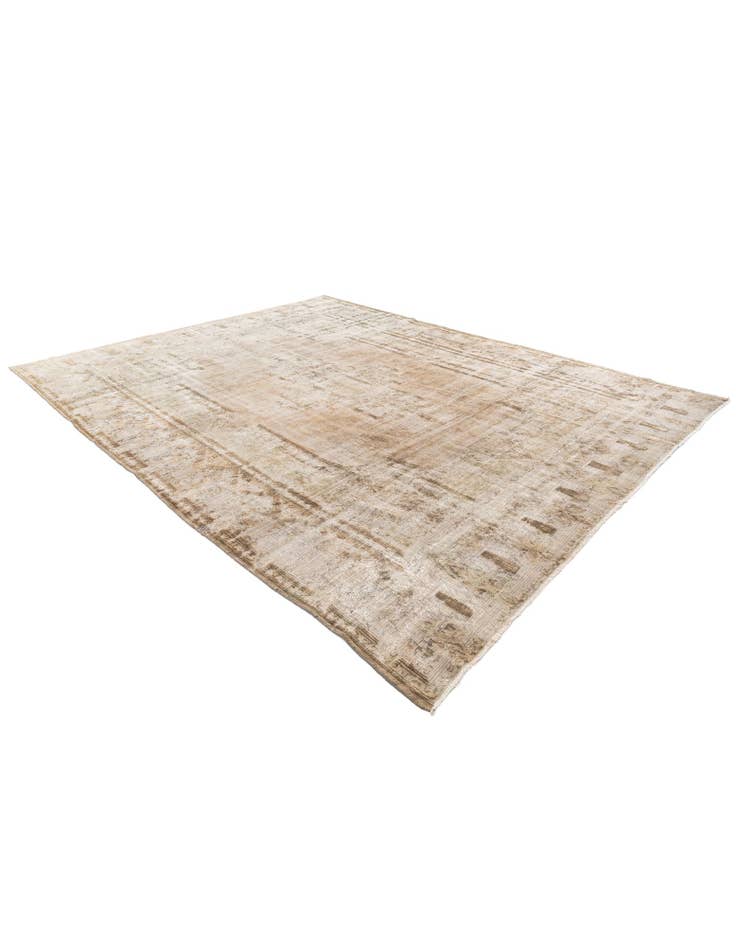 Detail image of 9' 9 x 12' 7 Hand Knotted Ultra Vintage Persian Wool Rug