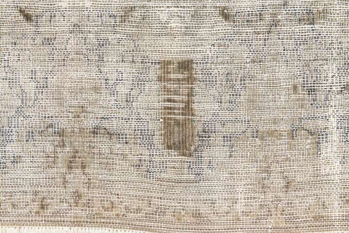 9' 9 x 12' 7 Hand Knotted Ultra Vintage Persian Wool Rug