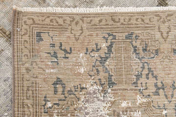 9' 9 x 12' 7 Hand Knotted Ultra Vintage Persian Wool Rug