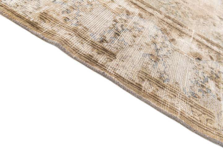 9' 9 x 12' 7 Hand Knotted Ultra Vintage Persian Wool Rug