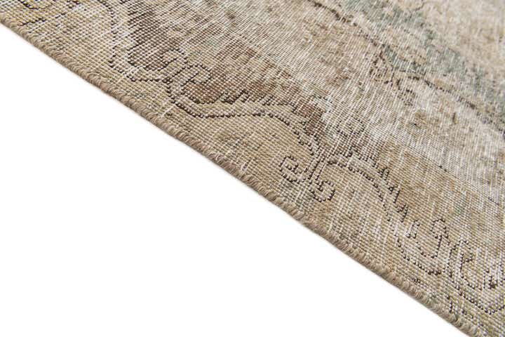 9' 5 x 12' 8 Hand Knotted Ultra Vintage Persian Wool Rug
