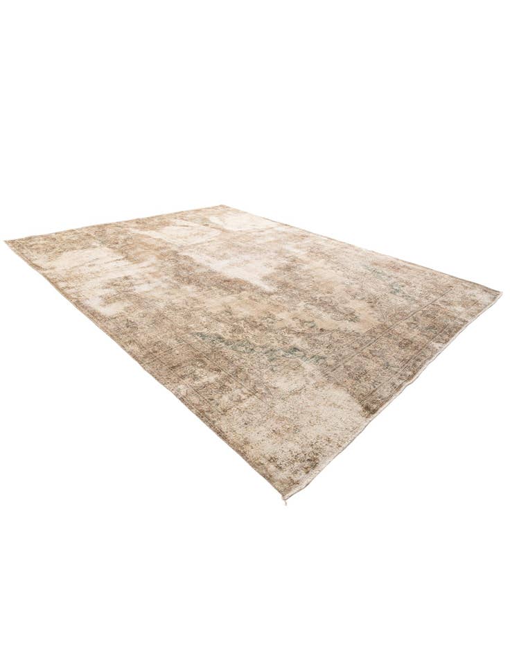 Detail image of 9' 9 x 12' 10  Hand Knotted Ultra Vintage Persian Wool Rug