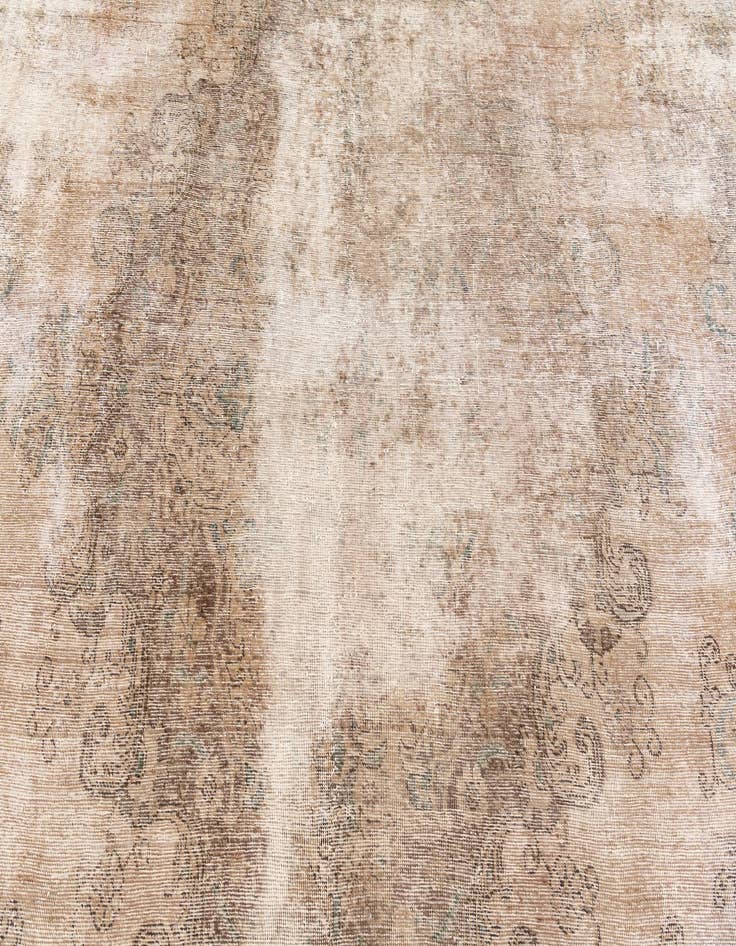 Detail image of 9' 9 x 12' 10  Hand Knotted Ultra Vintage Persian Wool Rug