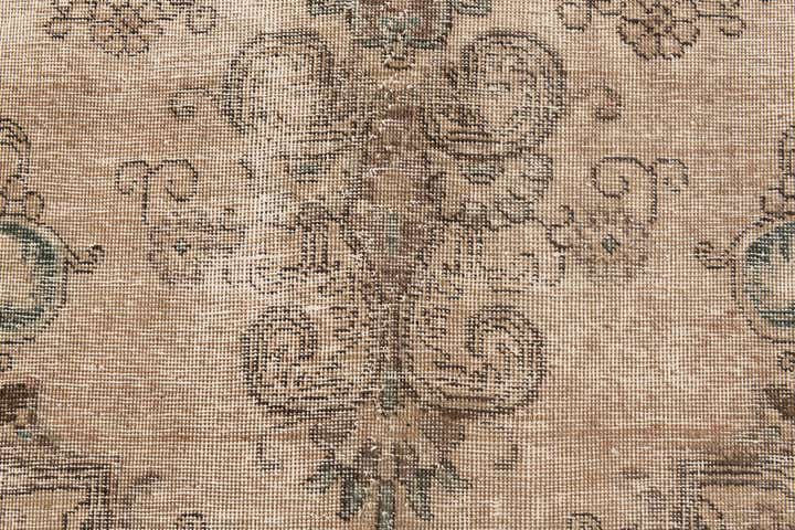 9' 9 x 12' 10 Hand Knotted Ultra Vintage Persian Wool Rug