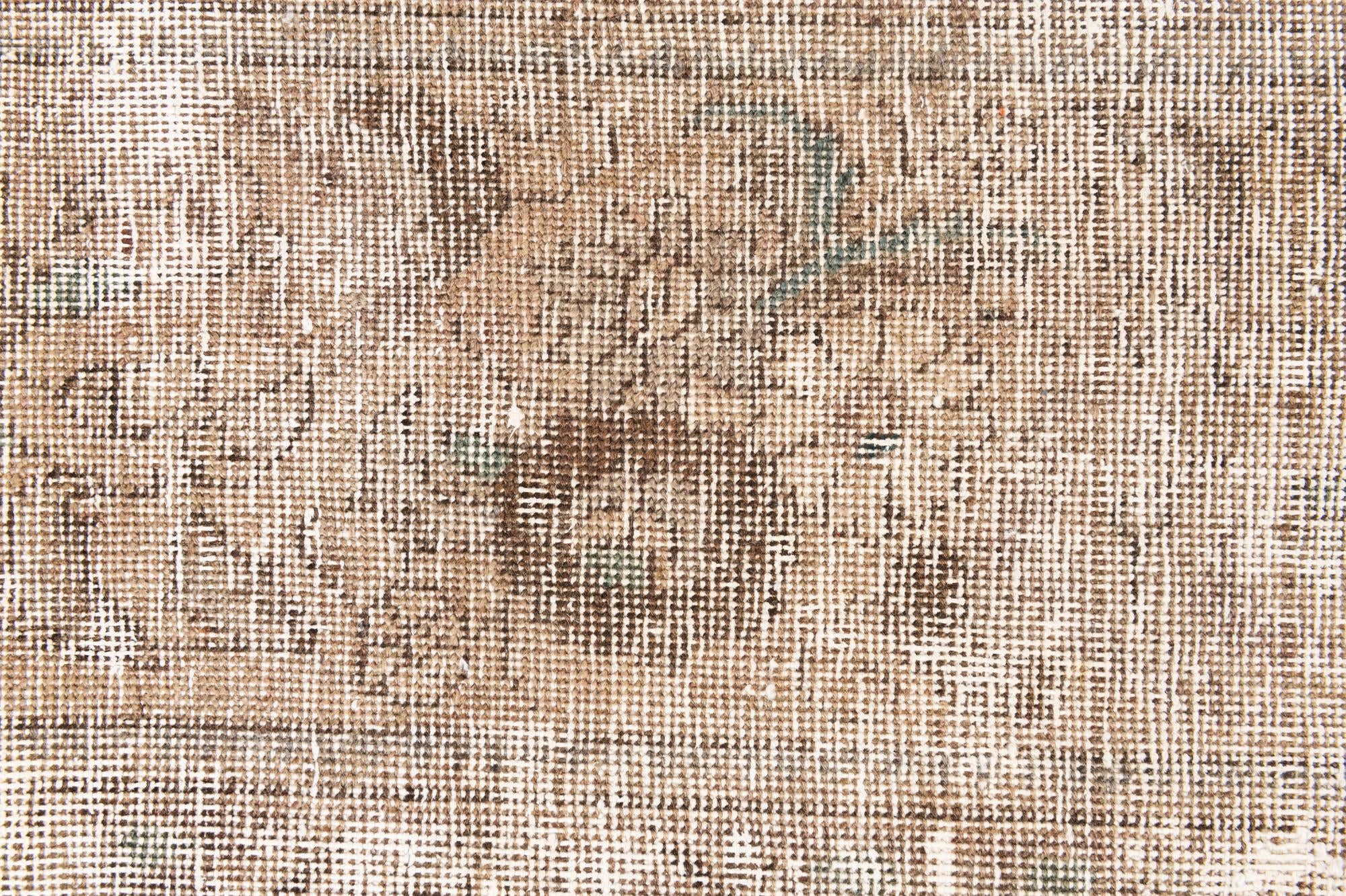 9' 9 x 12' 10 Hand Knotted Ultra Vintage Persian Wool Rug