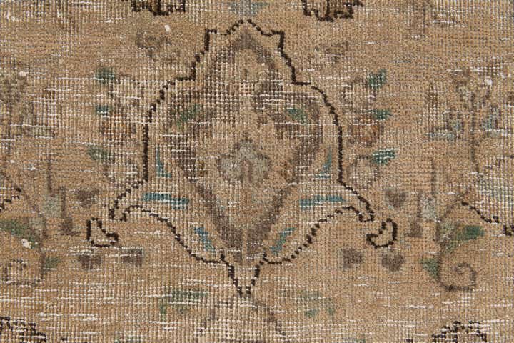 4' 10 x 7' Hand Knotted Ultra Vintage Persian Wool Rug