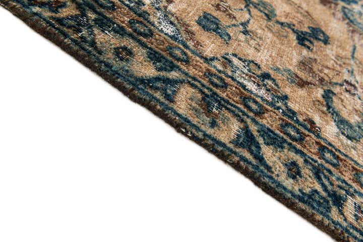 4' 10 x 8' 6 Hand Knotted Ultra Vintage Persian Wool Rug