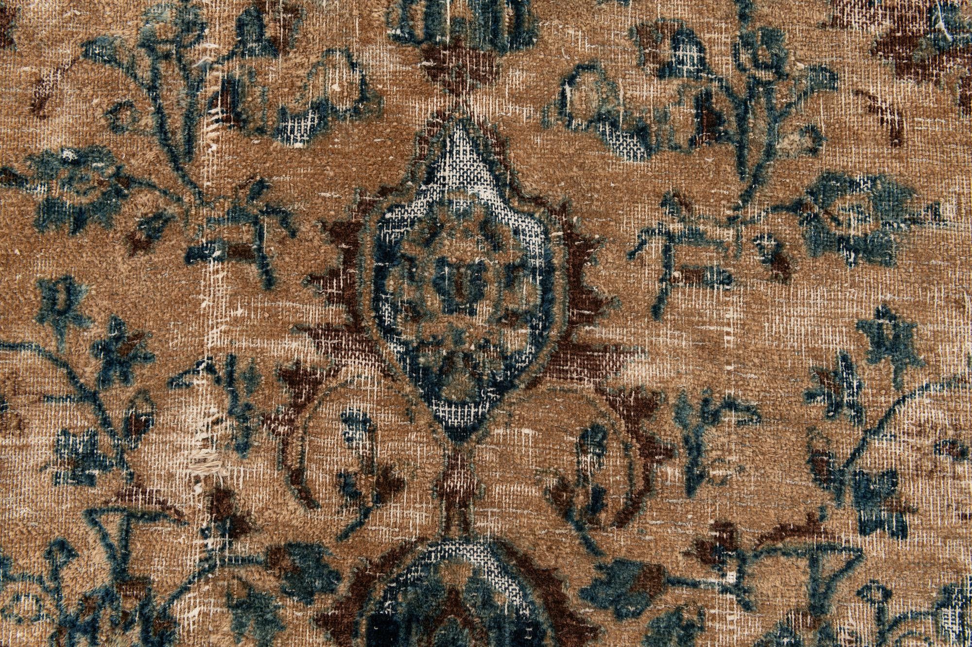 4' 10 x 8' 6 Hand Knotted Ultra Vintage Persian Wool Rug