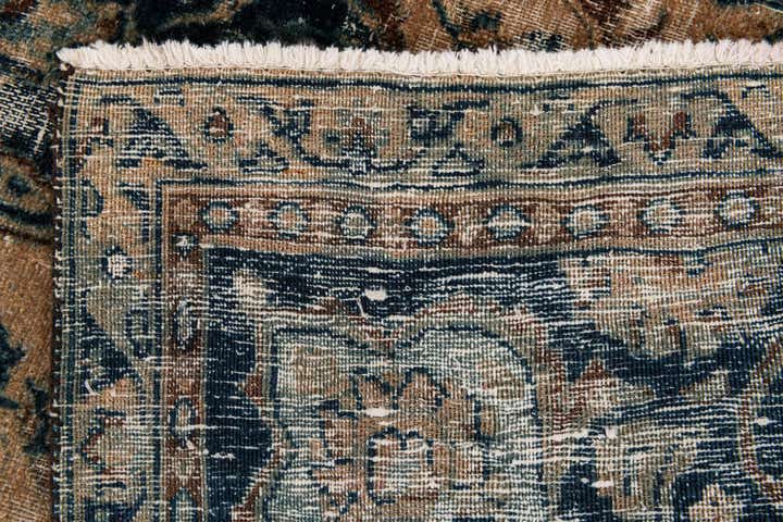 4' 10 x 8' 6 Hand Knotted Ultra Vintage Persian Wool Rug