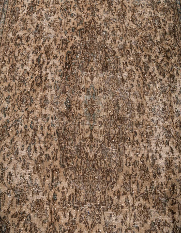 Detail image of 9' 8 x 12' 7  Hand Knotted Ultra Vintage Persian Wool Rug