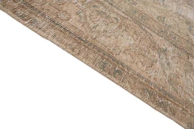 Detail image of 9' 8 x 12' 7 Hand Knotted Ultra Vintage Persian Wool Rug