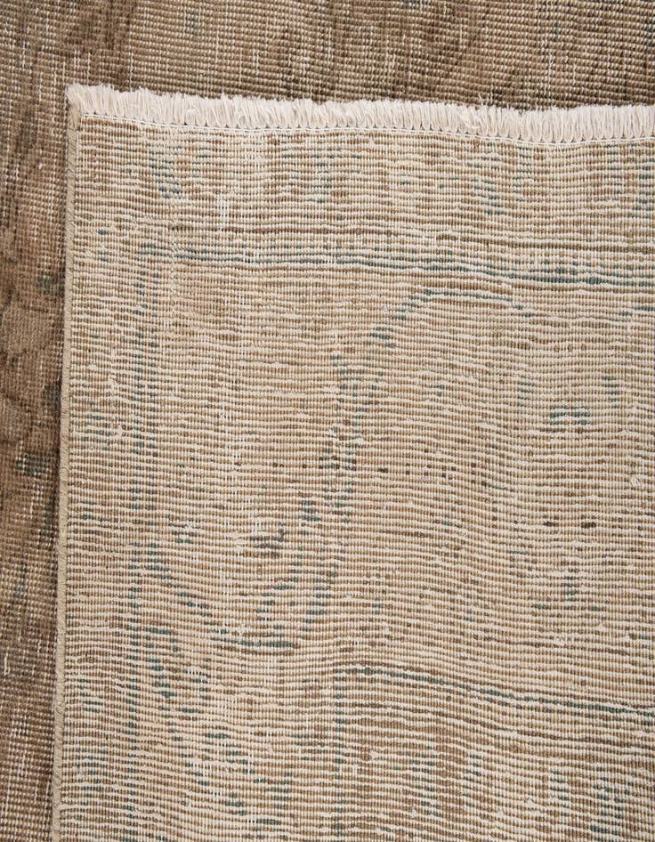 Detail image of 9' 8 x 12' 7  Hand Knotted Ultra Vintage Persian Wool Rug