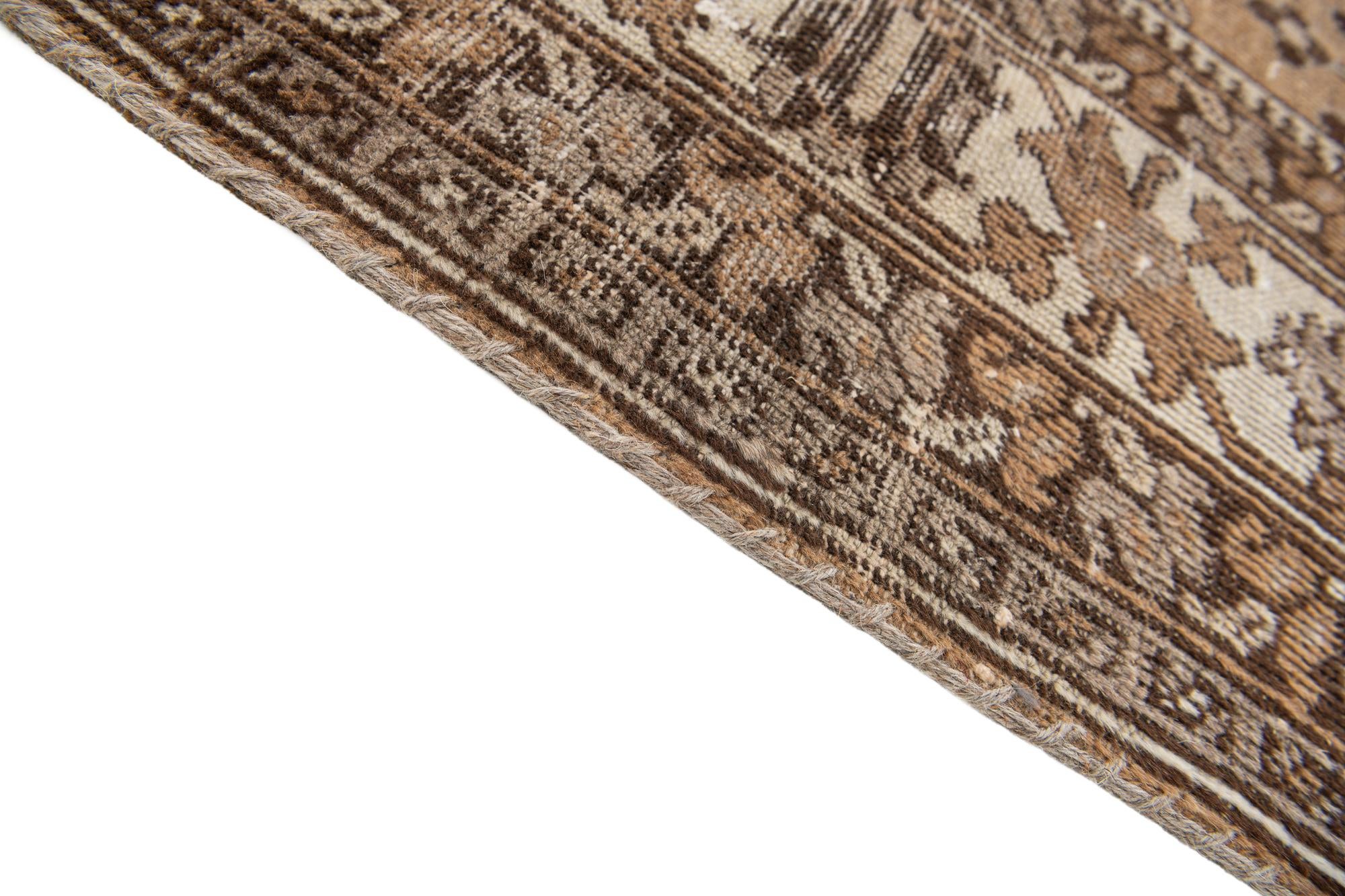 8' 7 x 12' 2 Hand Knotted Ultra Vintage Persian Wool Rug