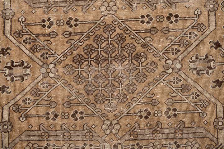 8' 7 x 12' 2 Hand Knotted Ultra Vintage Persian Wool Rug