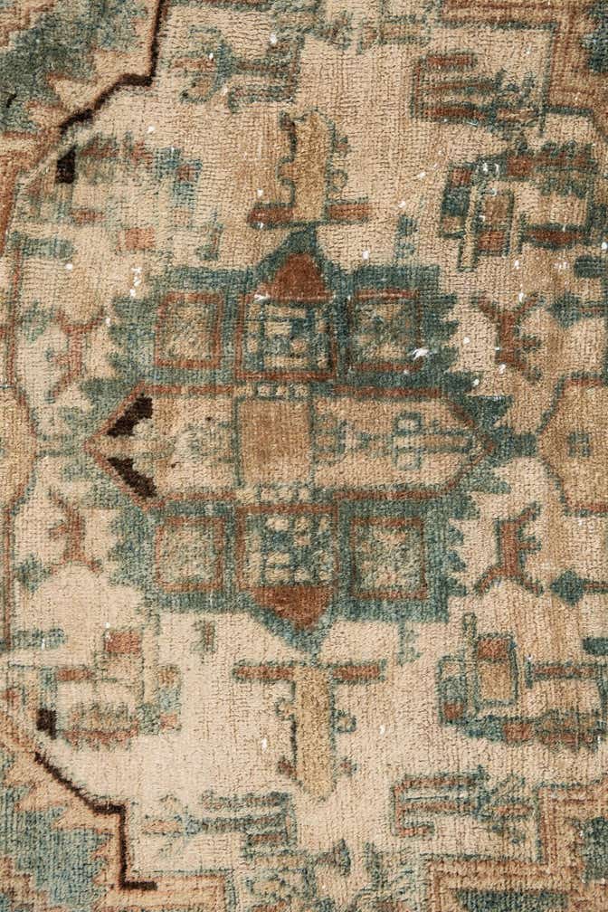 3' 8 x 5' Hand Knotted Ultra Vintage Persian Wool Rug