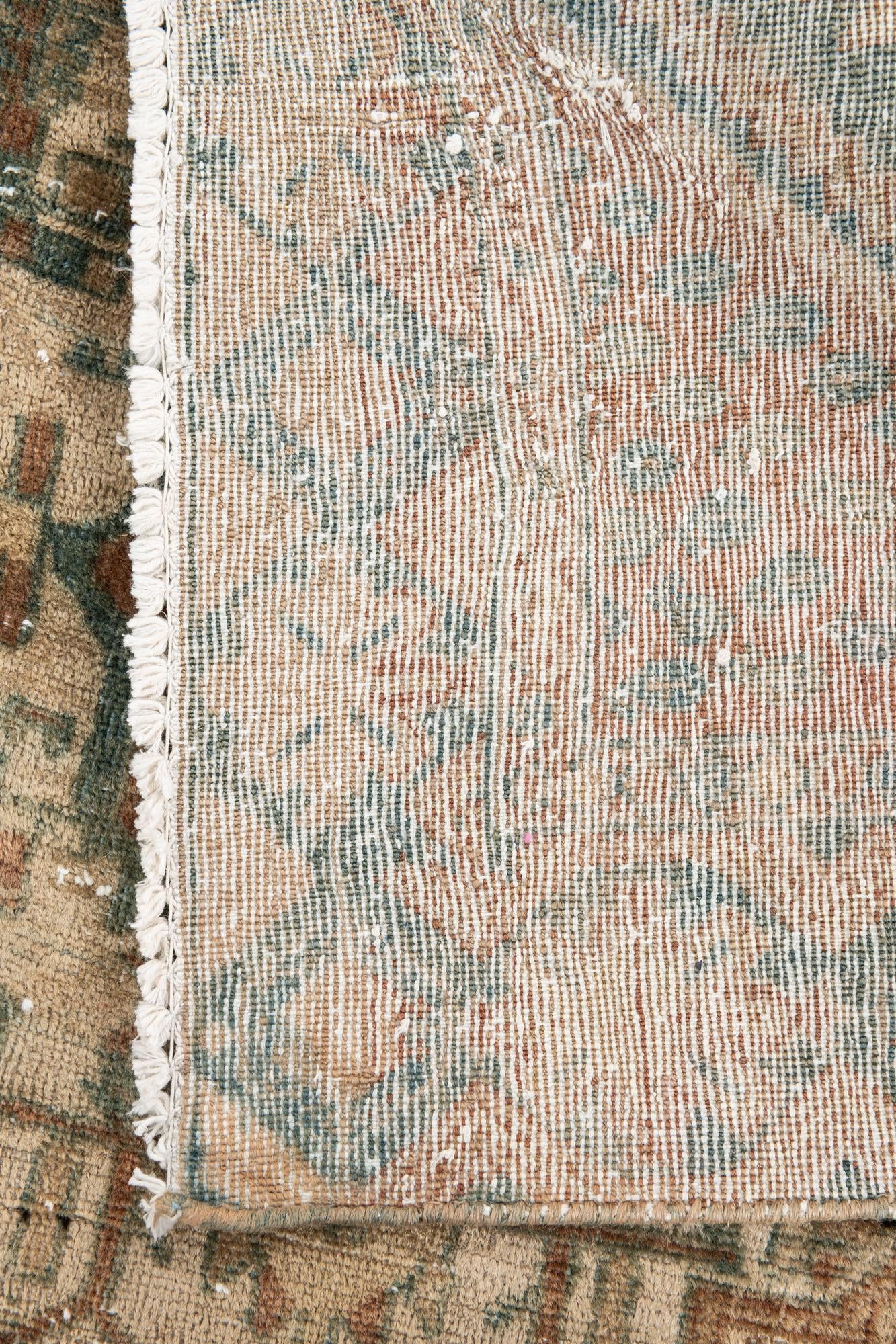 3' 8 x 5' Hand Knotted Ultra Vintage Persian Wool Rug