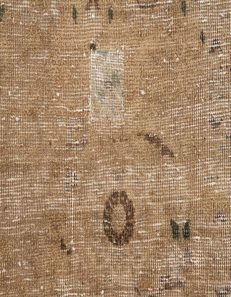 Detail image of 6' x 8' 9  Hand Knotted Ultra Vintage Persian Wool Rug