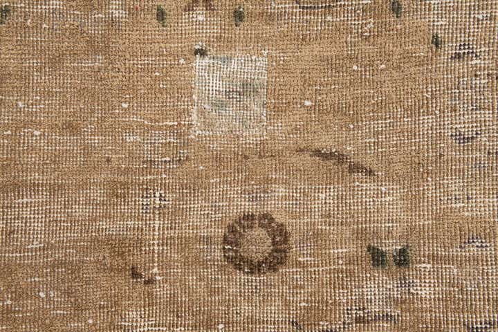 6' x 8' 9 Hand Knotted Ultra Vintage Persian Wool Rug