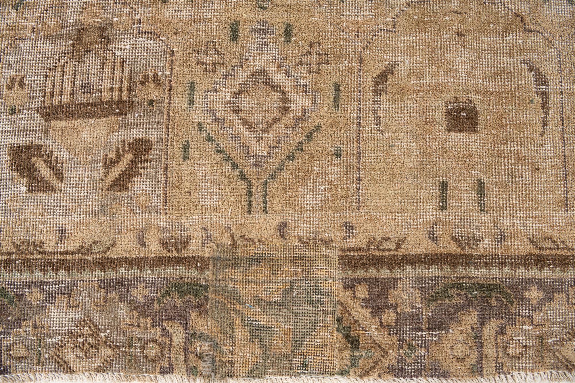 6' x 8' 9 Hand Knotted Ultra Vintage Persian Wool Rug