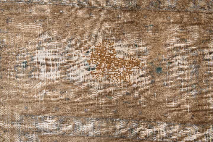 6' x 9' 3 Hand Knotted Ultra Vintage Persian Wool Rug