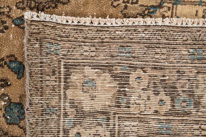 6' 10 x 9' 7 Hand Knotted Ultra Vintage Persian Wool Rug