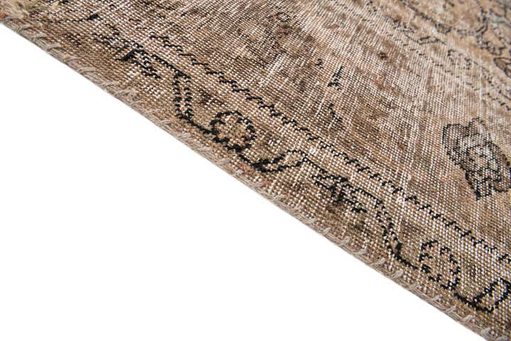 6' 3 x 10' 1 Hand Knotted Ultra Vintage Persian Wool Rug