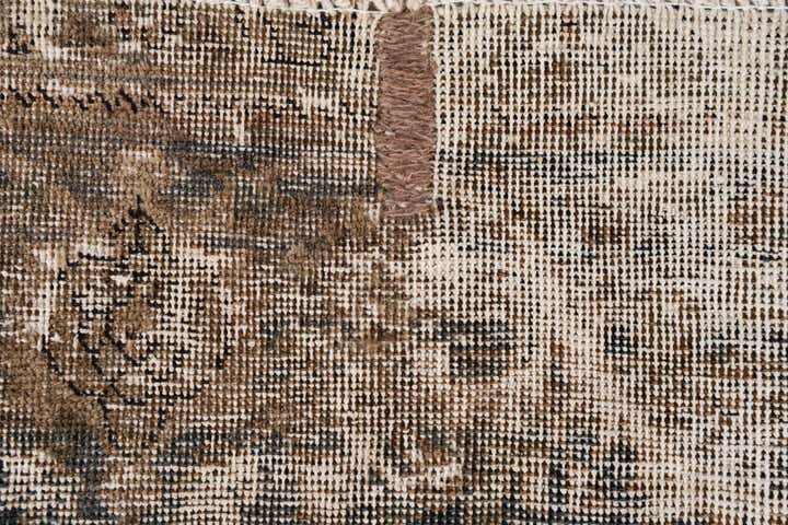 6' 3 x 10' 1 Hand Knotted Ultra Vintage Persian Wool Rug