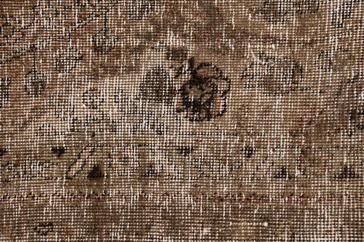 6' 3 x 10' 1 Hand Knotted Ultra Vintage Persian Wool Rug