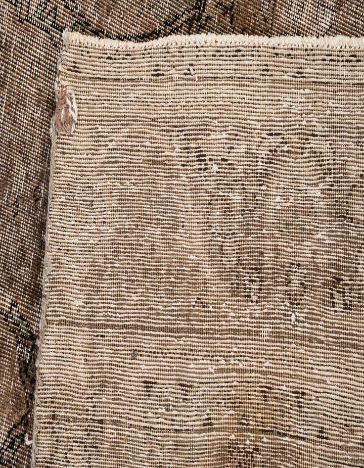 Detail image of 6' 3 x 10' 1  Hand Knotted Ultra Vintage Persian Wool Rug