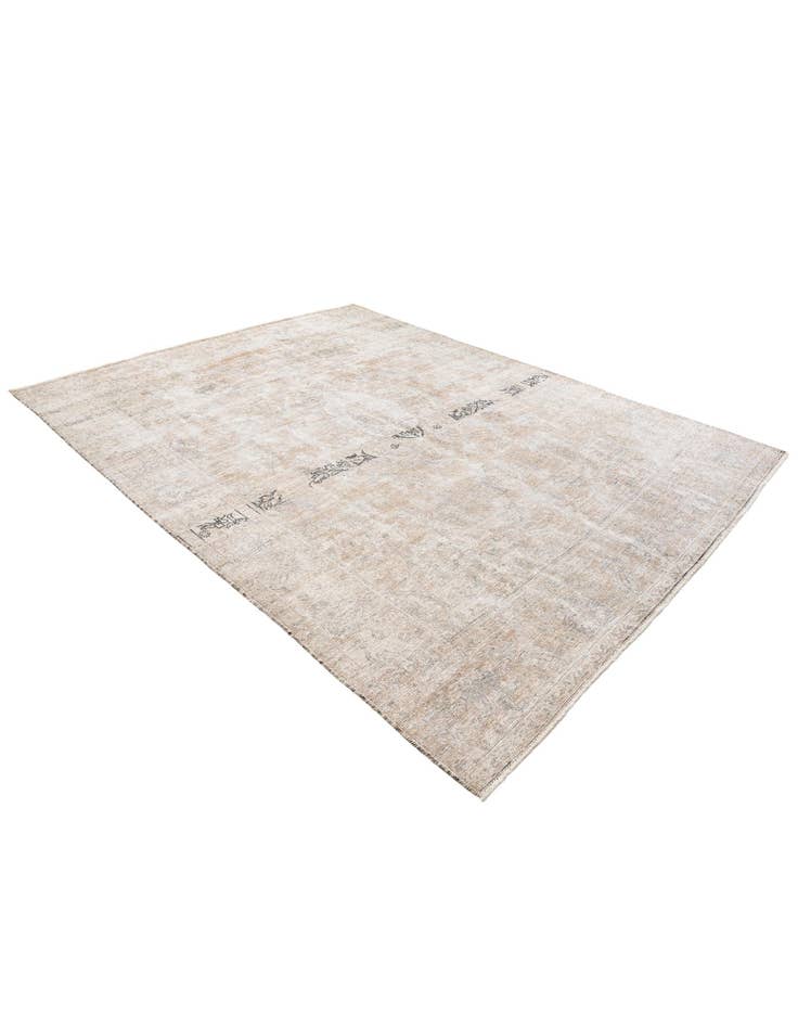 Detail image of 8' 3 x 10' 10 Hand Knotted Ultra Vintage Persian Wool Rug