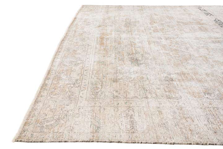 8' 3 x 10' 10 Hand Knotted Ultra Vintage Persian Wool Rug