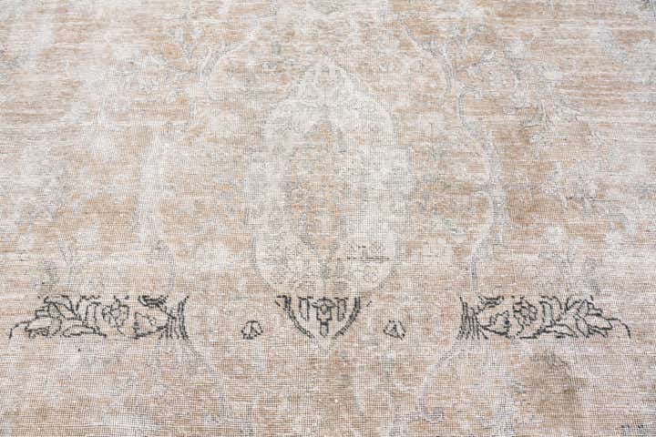 8' 3 x 10' 10 Hand Knotted Ultra Vintage Persian Wool Rug