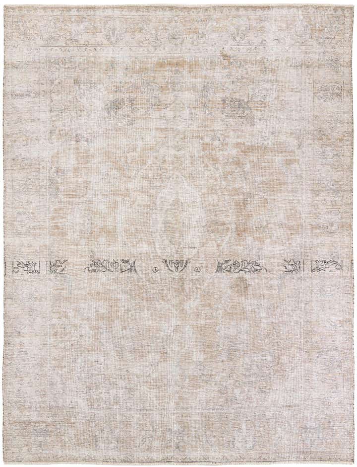 8' 3 x 10' 10 Hand Knotted Ultra Vintage Persian Wool Rug