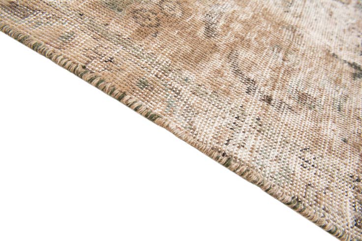 Detail image of 6' 6 x 9' 6 Hand Knotted Ultra Vintage Persian Wool Rug