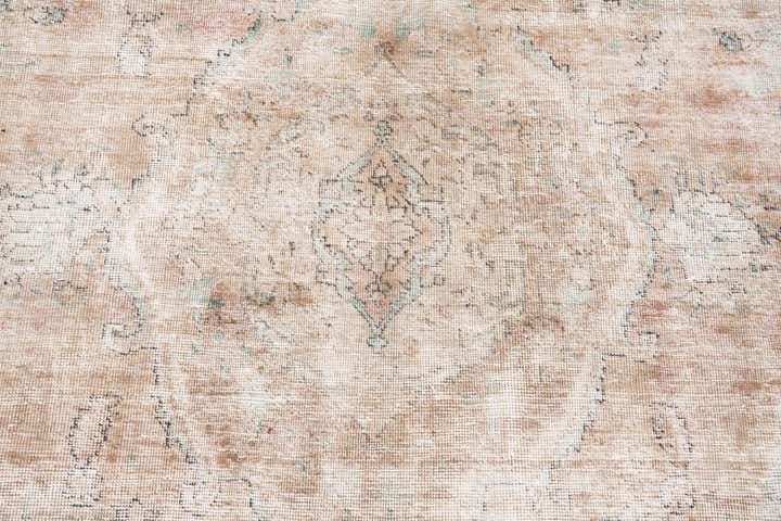 6' 6 x 9' 6 Hand Knotted Ultra Vintage Persian Wool Rug