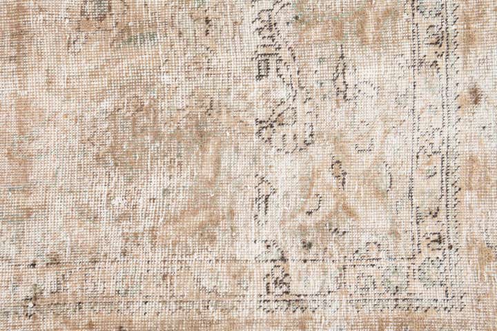 6' 6 x 9' 6 Hand Knotted Ultra Vintage Persian Wool Rug