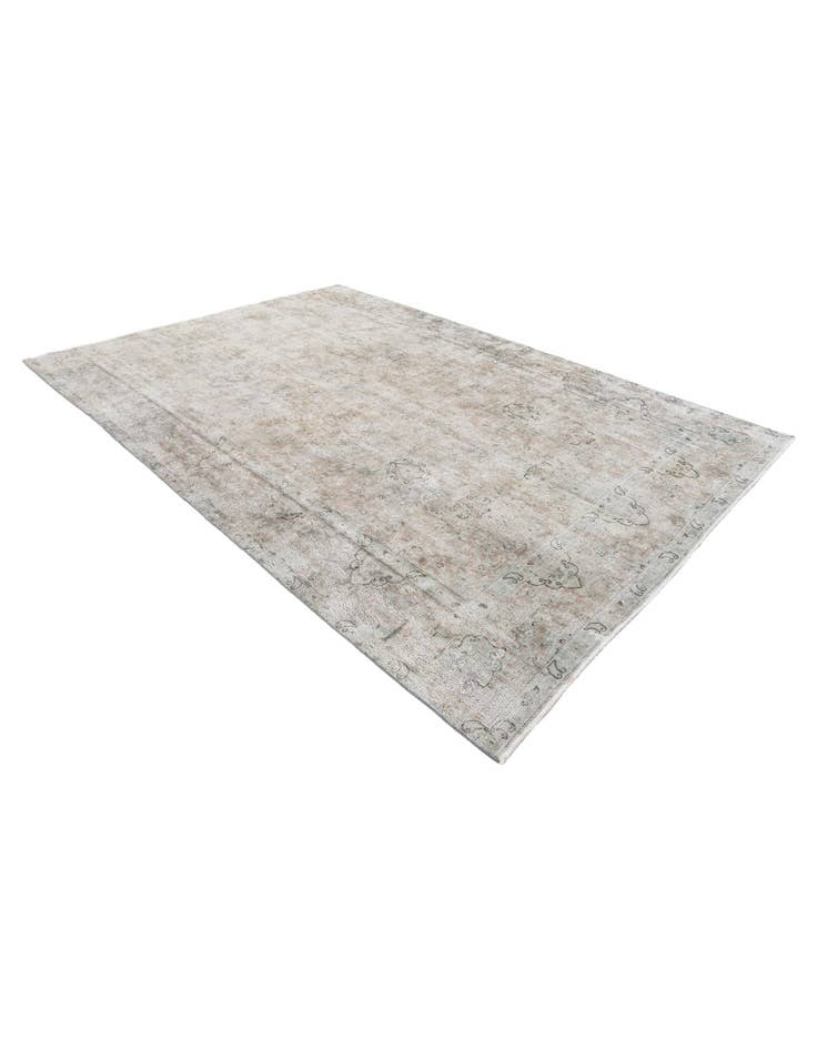 Detail image of 7' 7 x 11' Hand Knotted Ultra Vintage Persian Wool Rug