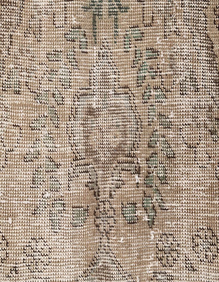 Detail image of 6' 7 x 8' 10  Hand Knotted Ultra Vintage Persian Wool Rug