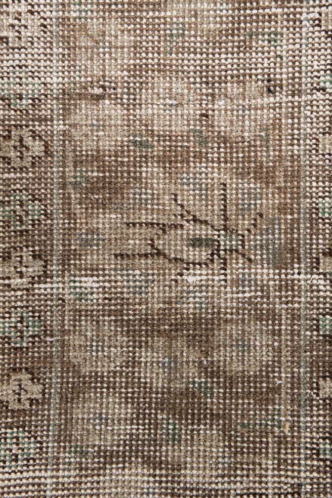 6' 7 x 8' 10 Hand Knotted Ultra Vintage Persian Wool Rug