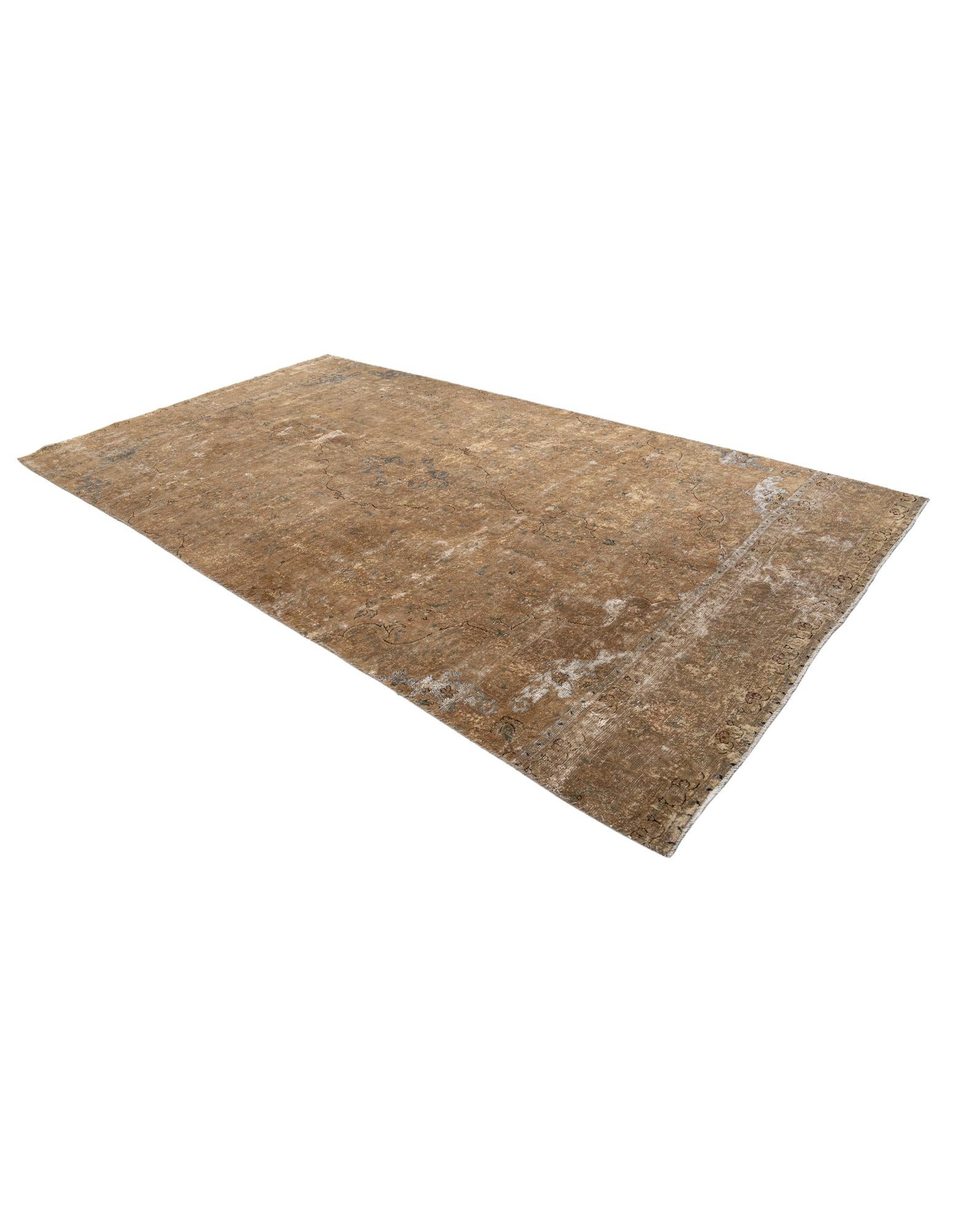 6' 9 x 12' 4 Hand Knotted Ultra Vintage Persian Wool Rug